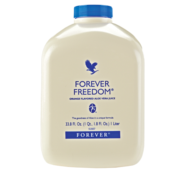 Forever Freedom® - გემრიელი ფორთოხლის არომატიანი სასმელი, რომელიც ხელს უწყობს სახსრების ჯანმრთელ მოძრაობას. შეიცავს ალოე ვერას გელს, გლუკოზამინს, ქონდროიტინს და MSM-ს. უგლუტენო ფორმულა თქვენი მობილურობისთვის,ხელს უწყობს სახსრების პრობლემების ალაგებას